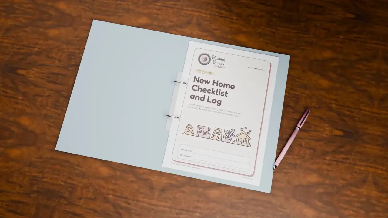 Poster frame for video 1 of New Home Checklist and Maintenance Log