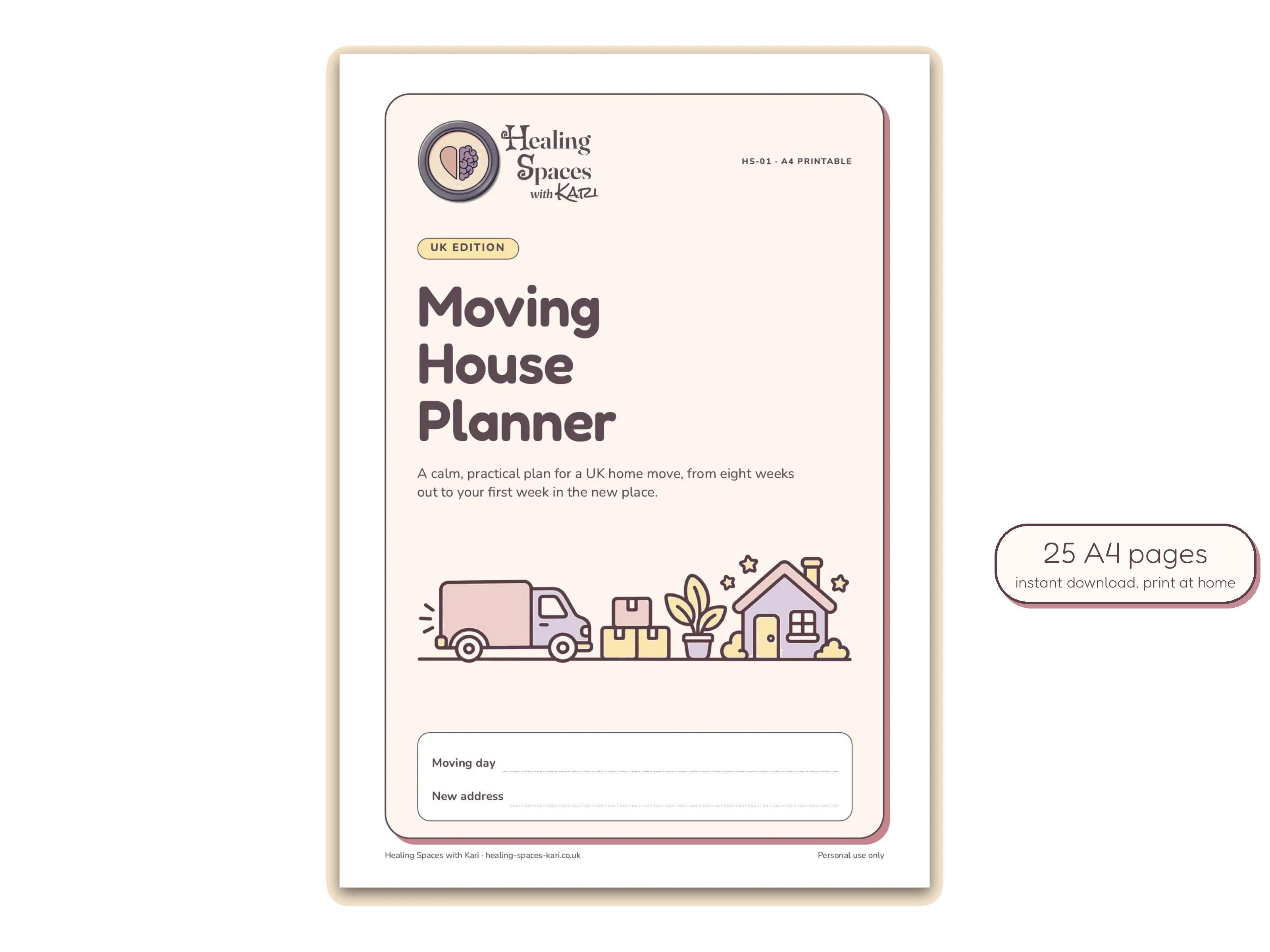 Cover of Moving House Planner