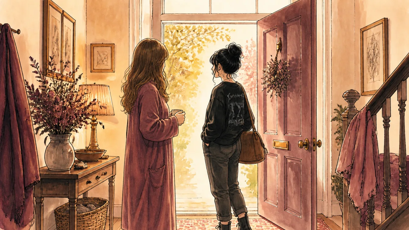 a welcome at the door