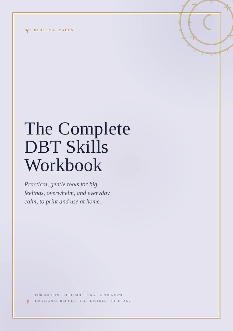 Cover of The Complete DBT Skills Workbook — Celestial Edition