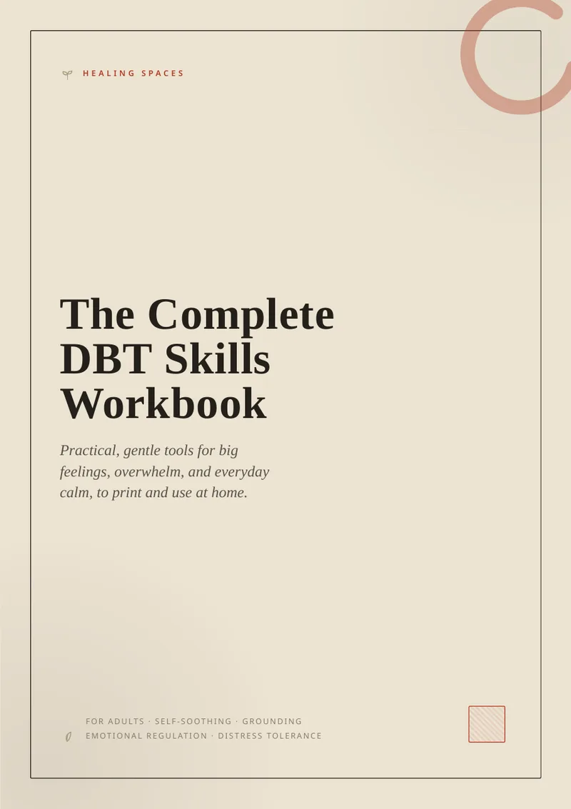 Cover of The Complete DBT Skills Workbook — Sumi-e Edition